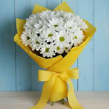 Букет цветов из:  Хризантемы в Харланиху-2