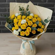 Букет цветов из:  Розы в Харланиху-2