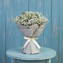 Букет цветов из:  Гипсофила в Харланиху-2