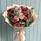 Букет цветов из: Гвоздики и Розы в Харланиху-2