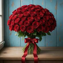 Букет Красные розы Блэк Меджик в Харланиху-2
