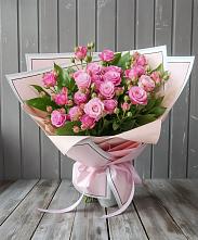 Букет Розовый кустик #REPLACE_PRED# Харланиху-2