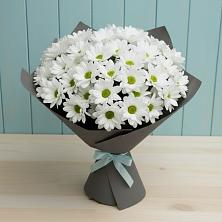 Букет цветов из:  Хризантемы в Харланиху-2