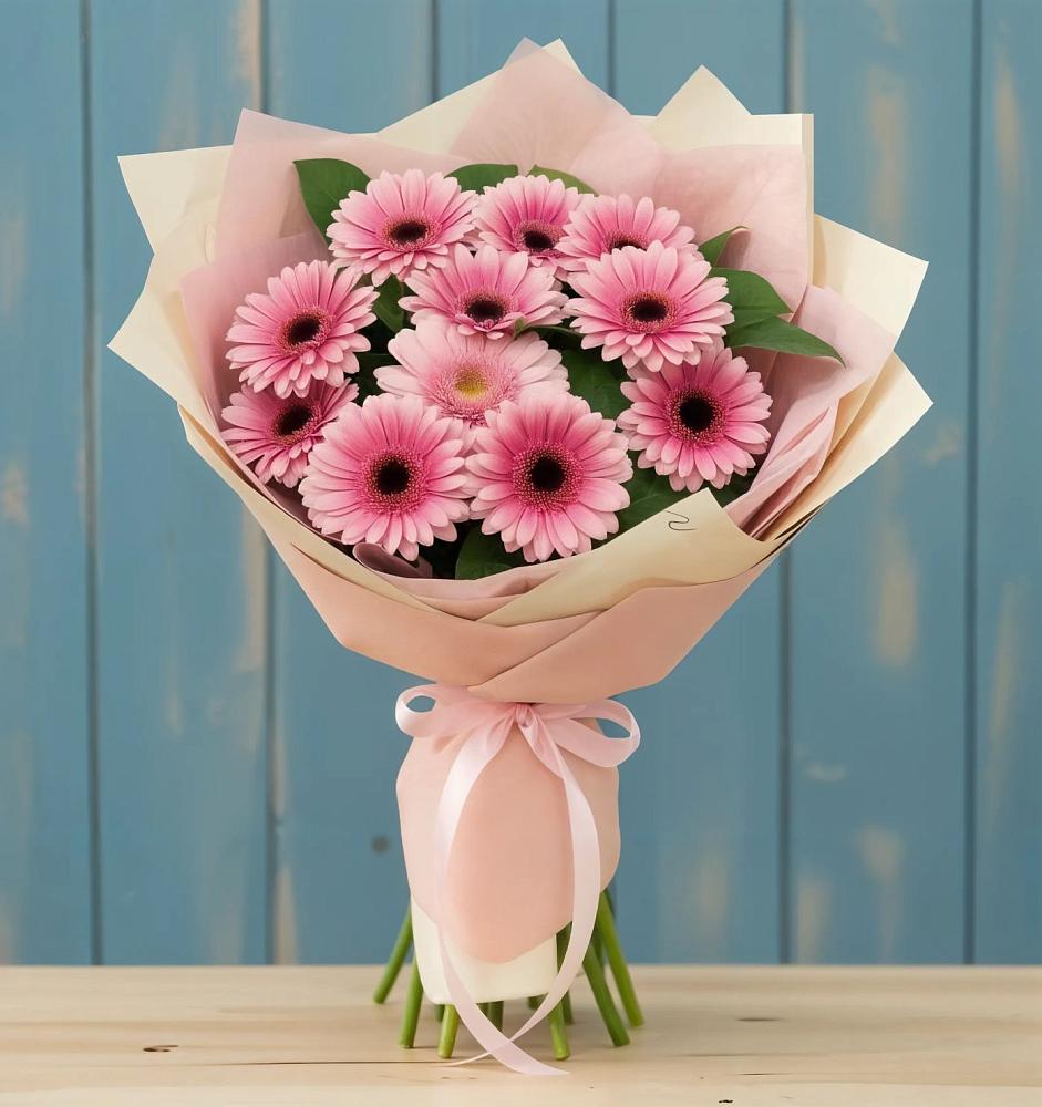 Букет цветов из: Герберы в Харланиху-2