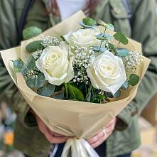 Букет цветов из:  Розы #REPLACE_PRED# Харланиху-2