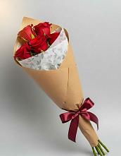 Букет цветов из:  Розы в Харланиху-2