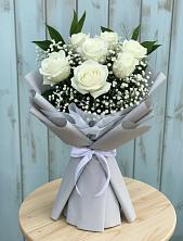 Букет цветов из:  Розы в Харланиху-2