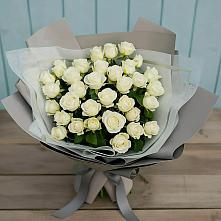 Букет Белоснежная нежность в Харланиху-2