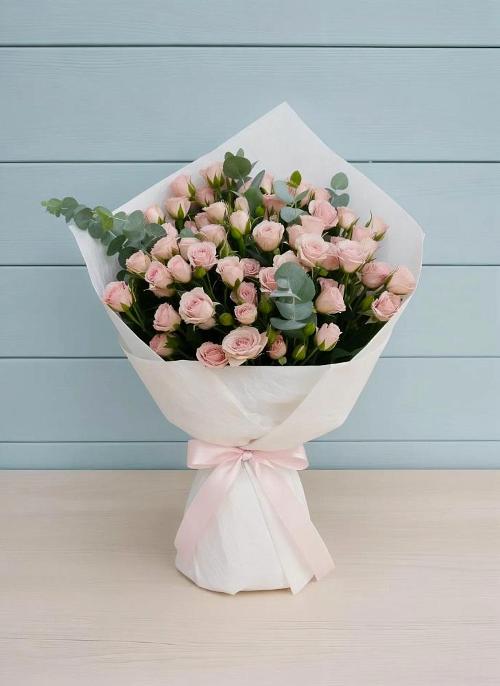 Букет цветов из: Розы в Харланиху-2