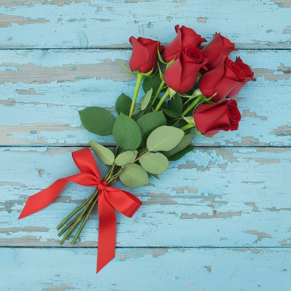 Букет Красные розы в Харланиху-2