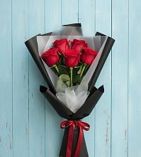 Букет цветов из:  Розы в Харланиху-2
