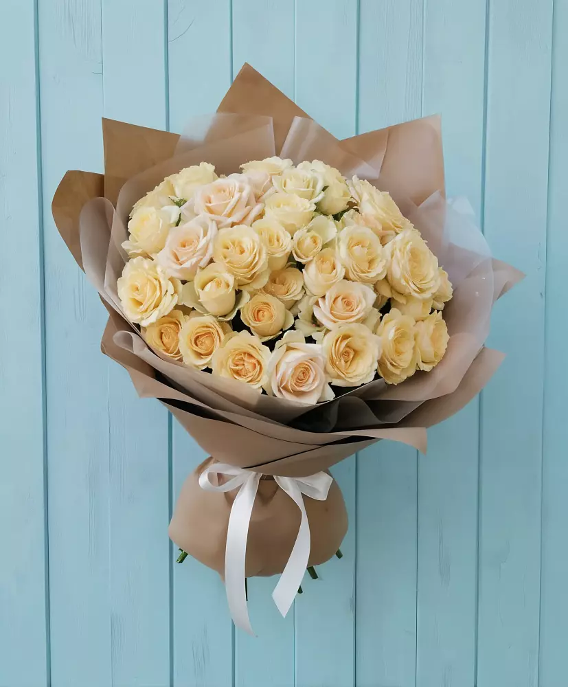 Букет Кремовое облако в Харланиху-2