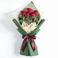 Букет цветов из:  Розы в Харланиху-2