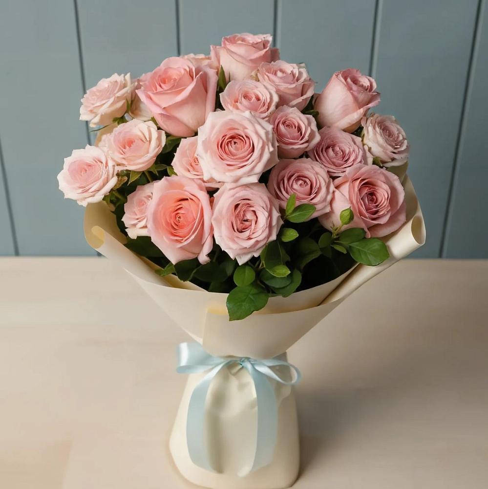 Букет Розовый шарм в Харланиху-2