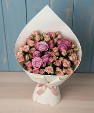 Букет цветов из:  Розы #REPLACE_PRED# Харланиху-2