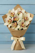 Букет цветов из:  Орхидеи и Розы #REPLACE_PRED# Харланиху-2