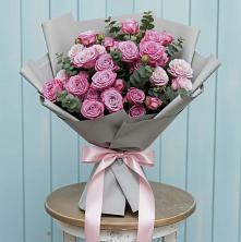 Букет цветов из:  Розы в Харланиху-2